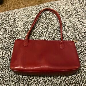 Hobo International red leather tote bag